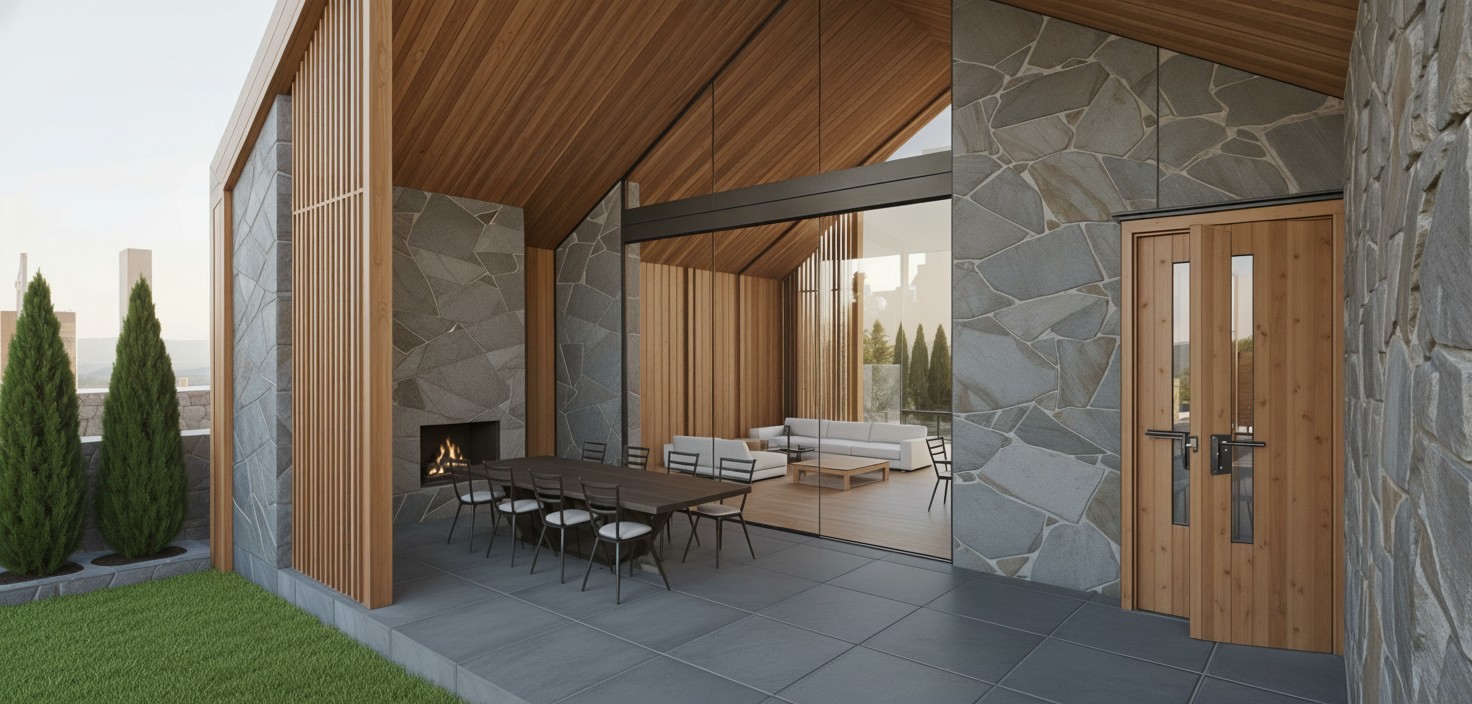 Lennox covered terrace design study